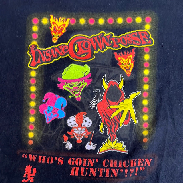 Vintage Insane Clown Posse Chicken Huntin  Double Hit Shirt 2XL