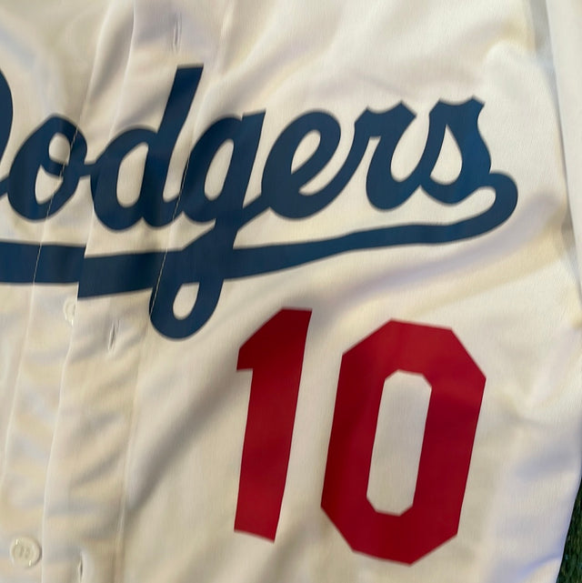 dodgers jersey red