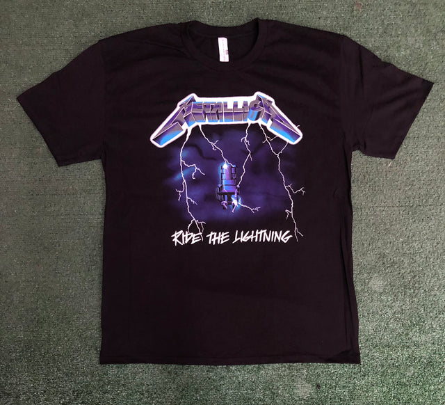 Metallica Ride The Lightning Tee Shirt