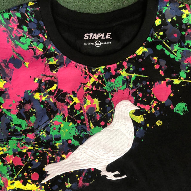 Staple Pigeon Paint Splatter Tee XL