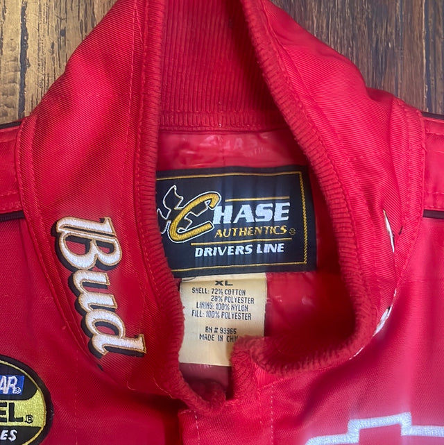 NASCAR Jacket Dale Earnhardt Budweiser Chase Authentic Jacket XL