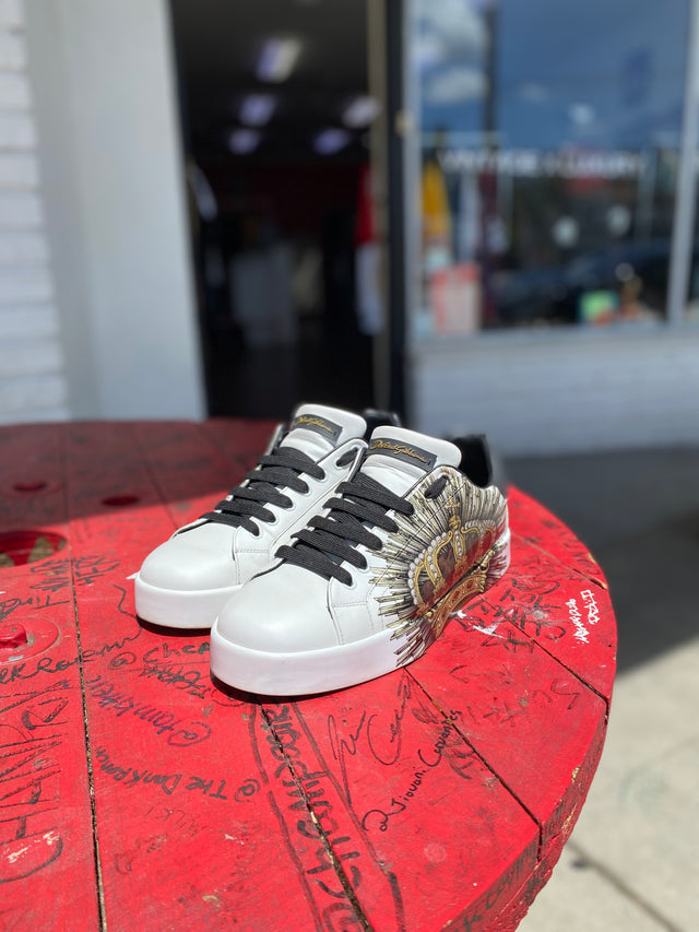 Dolce gabbana crown deals sneakers