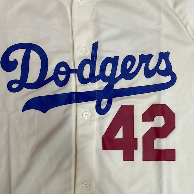 Los Angeles Dodgers #42 Jackie Robinson Promo Jersey XL – Milk Room: Luxury  Streetwear x Vintage x Sneakers