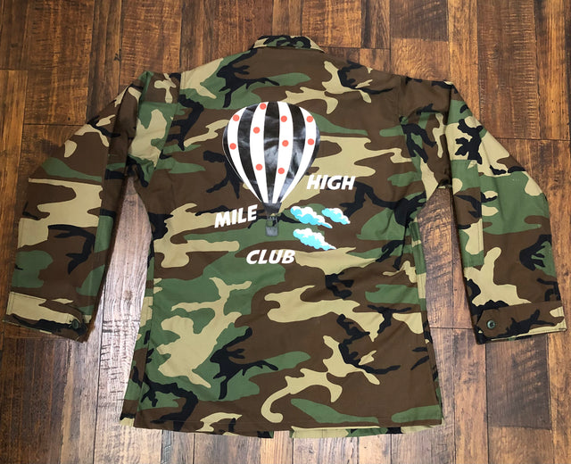 Camo sales jacket streetwear