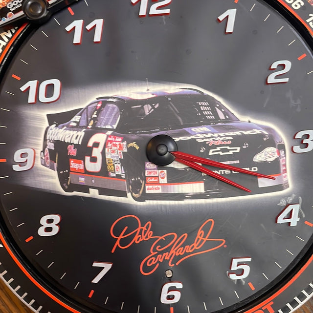 Vintage 2000 Dale Earnhardt Wall Clock