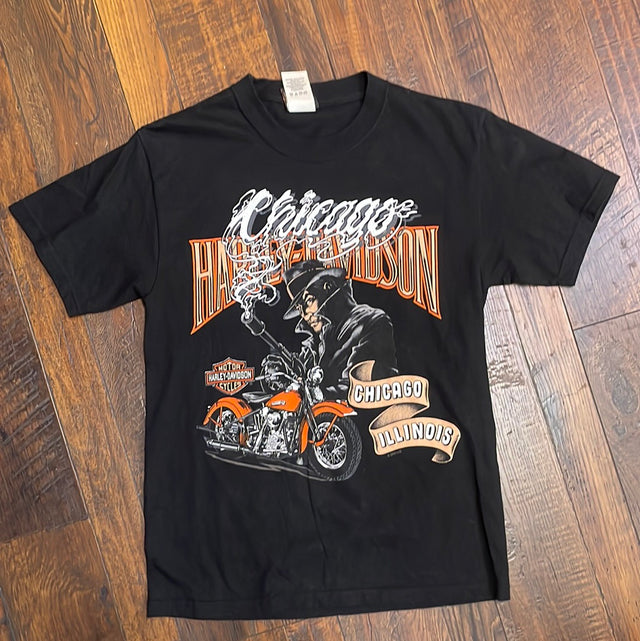 Vintage 2003 Chicago Harley Davidson Shirt Small