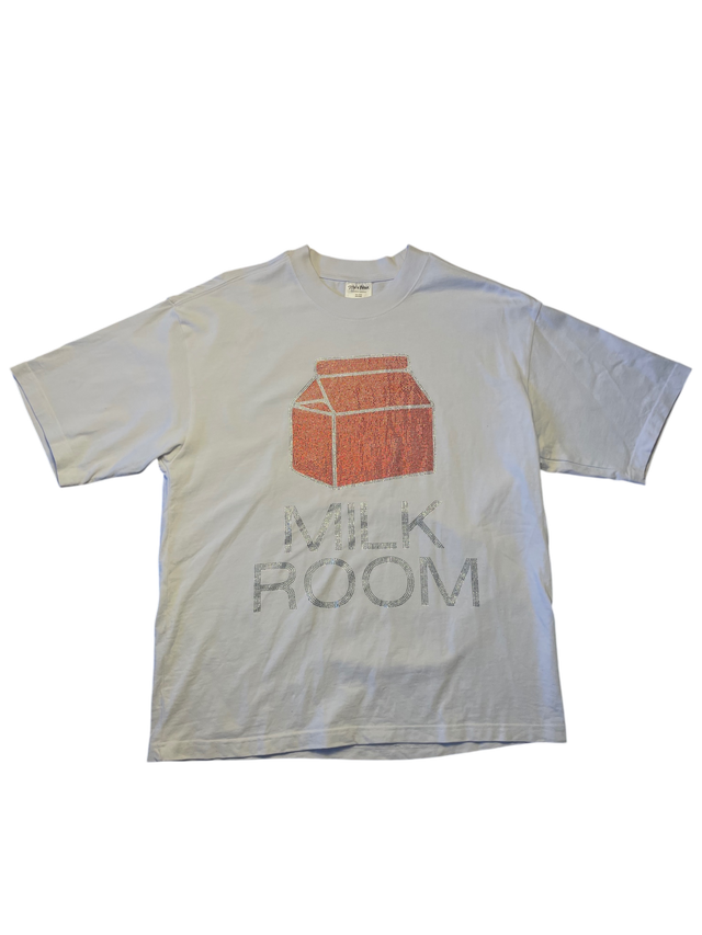 Milk Room Crystal Carton T-Shirt – Oversized Large