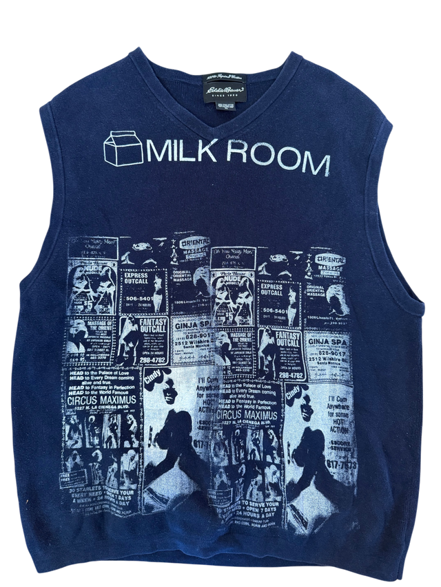 Title: Milk Room Midnight Flyer– Navy – Size XL