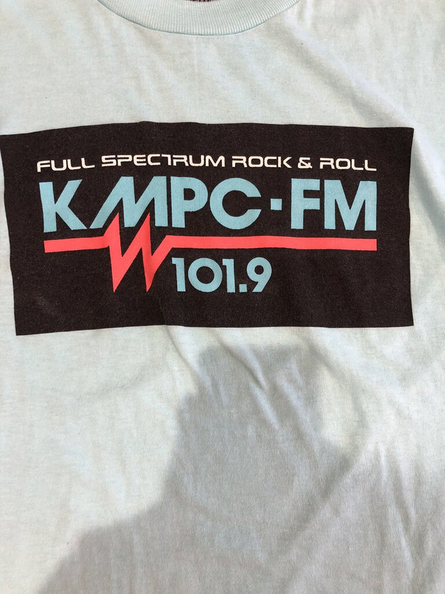 Vintage 1980S KMPC 101.9 FM Radio Tee