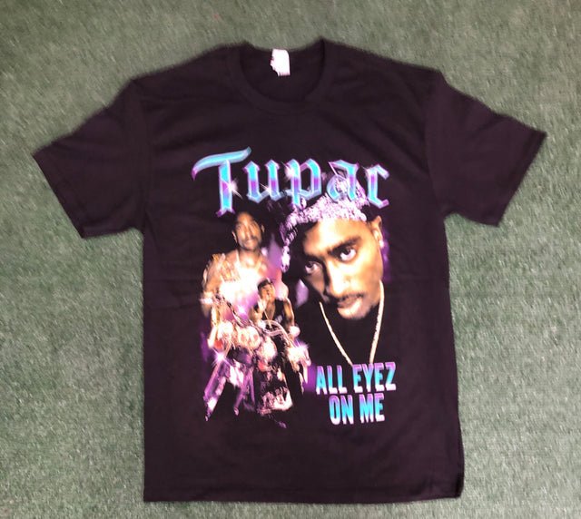 Tupac "All Eyez on Me" Vintage Bootleg Style Band T shirt