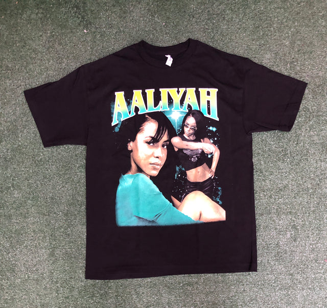 Aaliyah "Star" Vintage Bootleg Style Band Tee