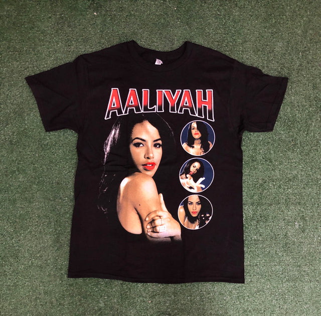 Aaliyah "Red" Vintage Bootleg Style Band Tee