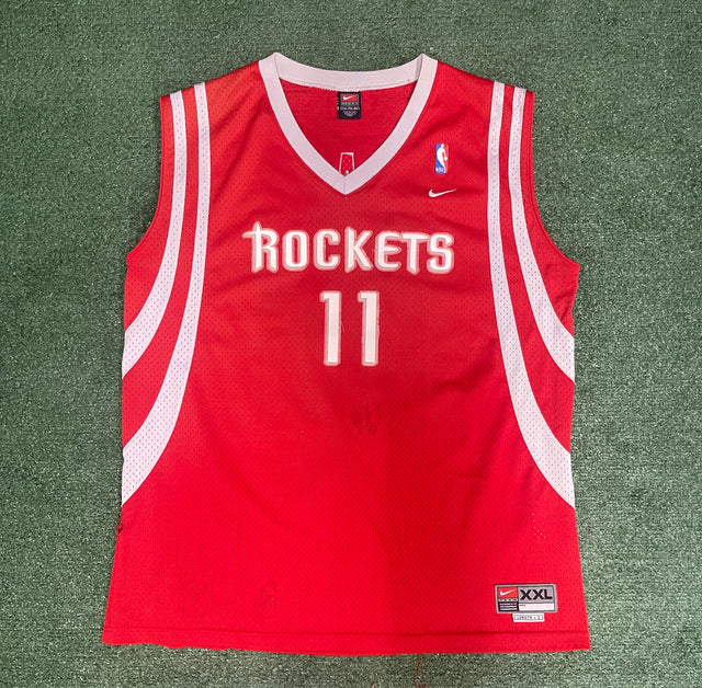 Vintage Nike NBA Houston Rockets Ming Yao #11 Jersey 2XL Stitched