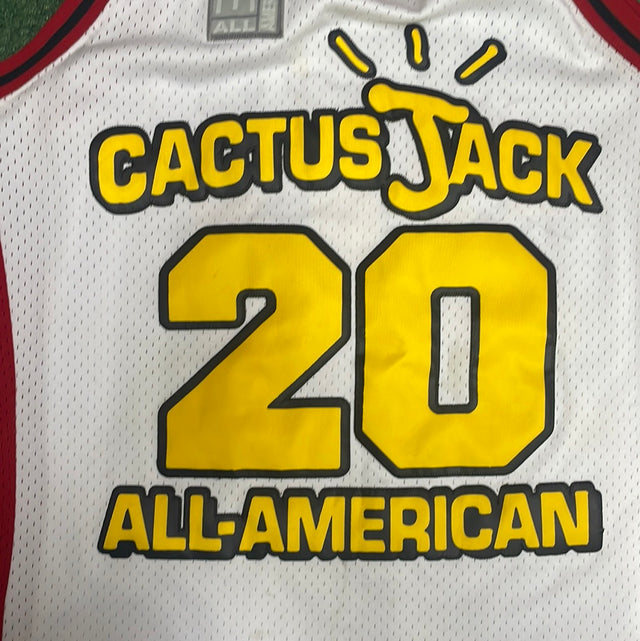 Travis Scott x McDonald's Cactus Jack All American Jersey White - FW20 - US