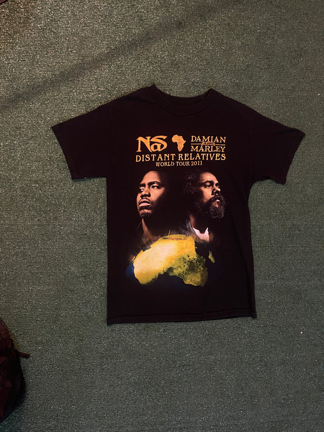 NAS Damian Marley Tour Shirt
