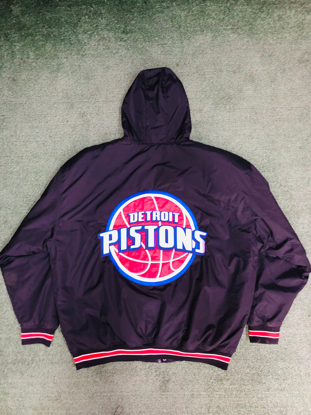 NBA UNK Detroit Piston Puffer Jacket